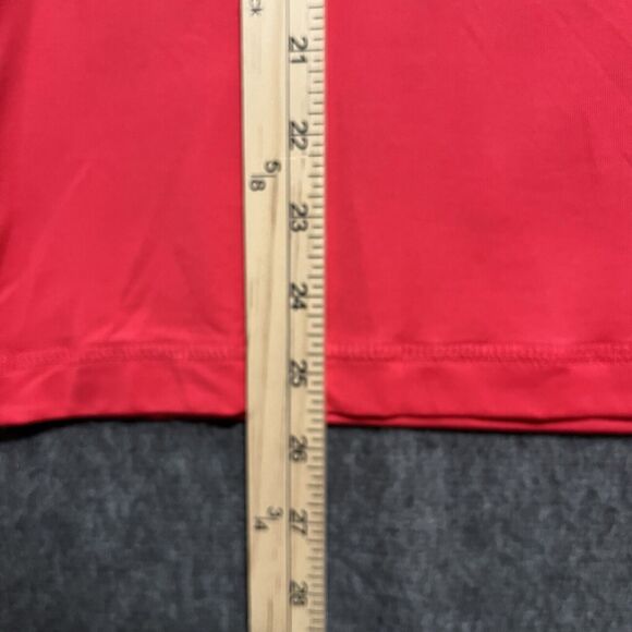 Worthington Woman Sleeveless Tank Top Plus Size 3X Pinkish Red, Nylon, Spandex - Picture 5 of 6